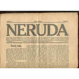 Neruda, ročník I., číslo 10/1912 (noviny)