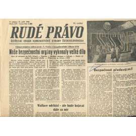 Rudé právo, číslo 219 (21.9.1946). Ústřední orgán Komunistické strany Československa (noviny)