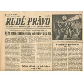 Rudé právo, číslo 219 (21.9.1946). Ústřední orgán Komunistické strany Československa (noviny)