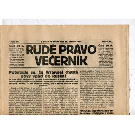 Rudé právo - večerník, ročník III., číslo 73. (29.3.1922). 1. republika, noviny