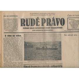 Rudé právo, ročník VIII., číslo 231. (29.9.1927). Ústřední orgán Komunistické strany Československa (1. republika, noviny)