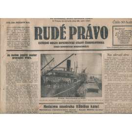 Rudé právo, ročník VIII., číslo 230. (28.9.1927). Ústřední orgán Komunistické strany Československa (1. republika, noviny)