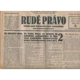 Rudé právo, ročník VIII., číslo 227. (24.9.1927). Ústřední orgán Komunistické strany Československa (1. republika, noviny)