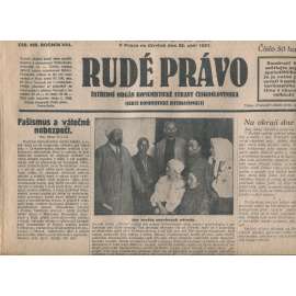 Rudé právo, ročník VIII., číslo 225. (22.9.1927). Ústřední orgán Komunistické strany Československa (1. republika, noviny)