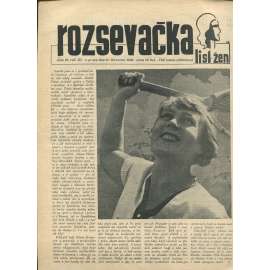 Rozsevačka, ročník XI., číslo 29/1936. List žen (časopis, 1. republika, noviny)
