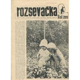 Rozsevačka, ročník XI., číslo 22/1936. List žen (časopis, 1. republika, noviny)