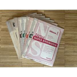 Nová svoboda, ročník XXIII., čísla 1-3, 5-13, 15-19 a 24/1946 (noviny, časopis)