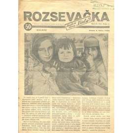 Rozsevačka, ročník VIII., číslo 1/1933 (časopis, 1. republika, noviny)