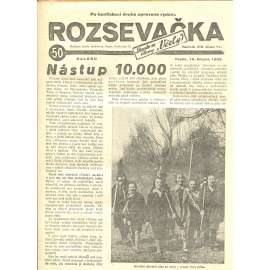 Rozsevačka, ročník VIII., číslo 11/1933 (časopis, 1. republika, noviny)