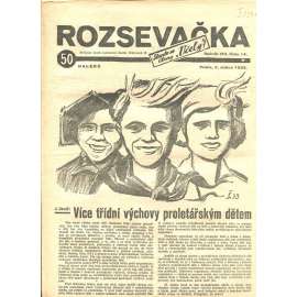 Rozsevačka, ročník VIII., číslo 14/1933 (časopis, 1. republika, noviny)