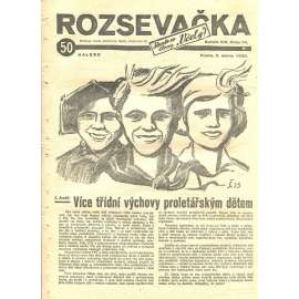 Rozsevačka, ročník VIII., číslo 14/1933 (časopis, 1. republika, noviny)