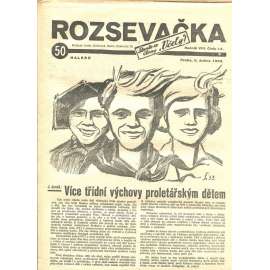 Rozsevačka, ročník VIII., číslo 14/1933 (časopis, 1. republika, noviny)
