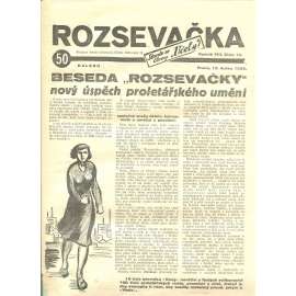 Rozsevačka, ročník VIII., číslo 15/1933 (časopis, 1. republika, noviny)