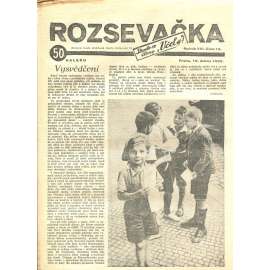 Rozsevačka, ročník VIII., číslo 16/1933 (časopis, 1. republika, noviny)