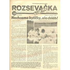 Rozsevačka, ročník VIII., číslo 18/1933 (časopis, 1. republika, noviny)