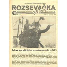 Rozsevačka, ročník VIII., číslo 28/1933 (časopis, 1. republika, noviny)