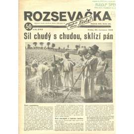 Rozsevačka, ročník VIII., číslo 30/1933 (časopis, 1. republika, noviny)