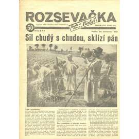 Rozsevačka, ročník VIII., číslo 30/1933 (časopis, 1. republika, noviny)