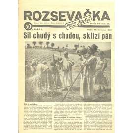 Rozsevačka, ročník VIII., číslo 30/1933 (časopis, 1. republika, noviny)