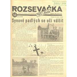 Rozsevačka, ročník VIII., číslo 31/1933 (časopis, 1. republika, noviny)