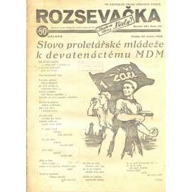 Rozsevačka, ročník VIII., číslo 34/1933 (časopis, 1. republika, noviny)