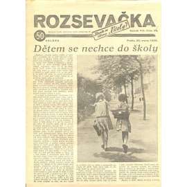 Rozsevačka, ročník VIII., číslo 35/1933 (časopis, 1. republika, noviny)