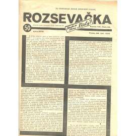 Rozsevačka, ročník VIII., číslo 38/1933 (časopis, 1. republika, noviny)