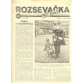 Rozsevačka, ročník VIII., číslo 41/1933 (časopis, 1. republika, noviny)