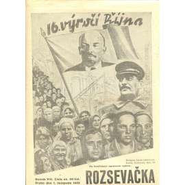 Rozsevačka, ročník VIII., číslo 44/1933 (časopis, 1. republika, noviny)