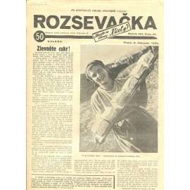 Rozsevačka, ročník VIII., číslo 45/1933 (časopis, 1. republika, noviny)