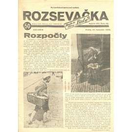 Rozsevačka, ročník VIII., číslo 46/1933 (časopis, 1. republika, noviny)