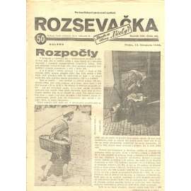 Rozsevačka, ročník VIII., číslo 46/1933 (časopis, 1. republika, noviny)