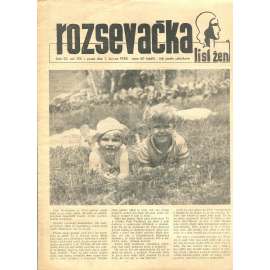 Rozsevačka, ročník XIII., číslo 22/1938 (časopis, noviny)