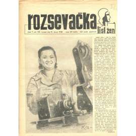 Rozsevačka, ročník XIII., číslo 7/1938 (časopis, noviny)