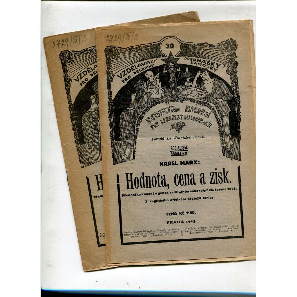 Hodnota, cena a zisk. 1. a 2. část (2 svazky)