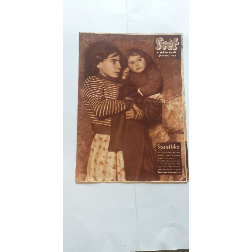 Svět v obrazech, číslo 28/1938 (Časopis, noviny)