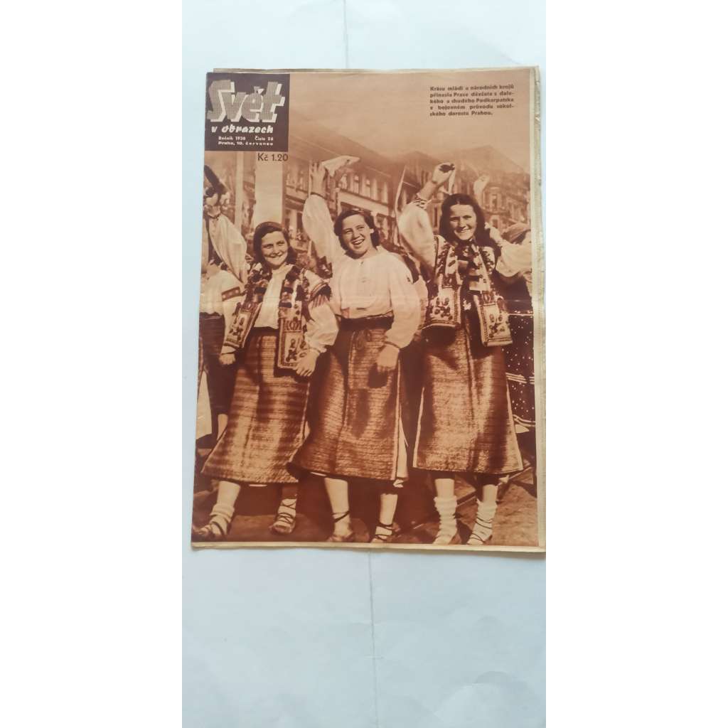 Svět v obrazech, číslo 26/1938 (Časopis, noviny)