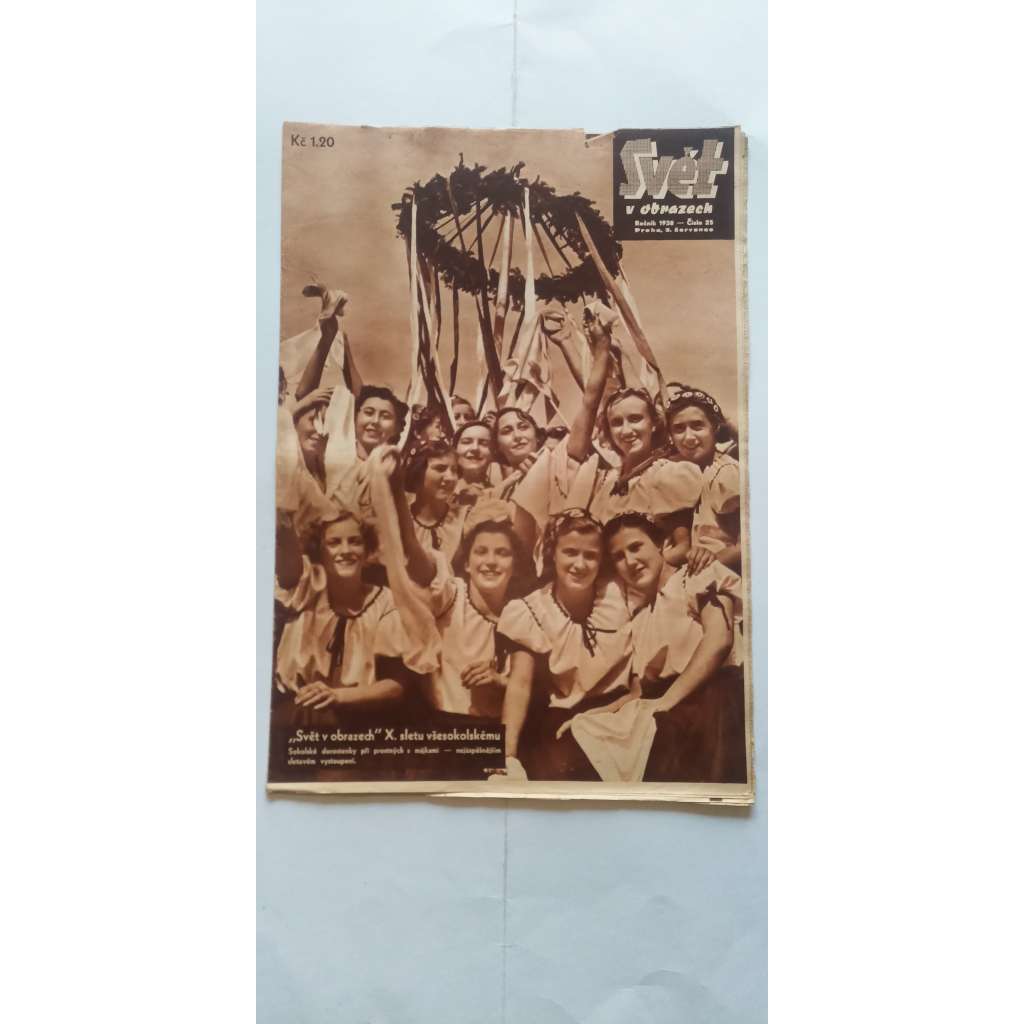 Svět v obrazech, číslo 25/1938 (Časopis, noviny)