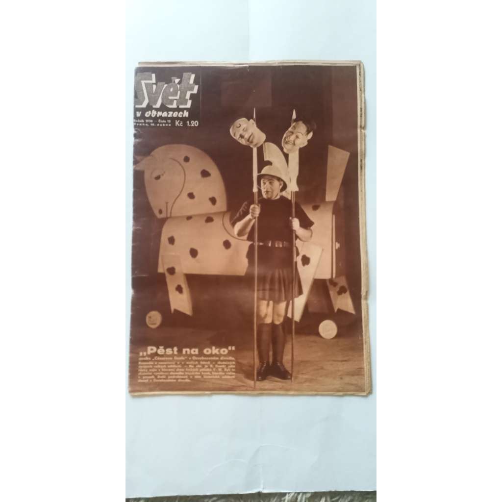 Svět v obrazech, číslo 13/1938 (Časopis, noviny)