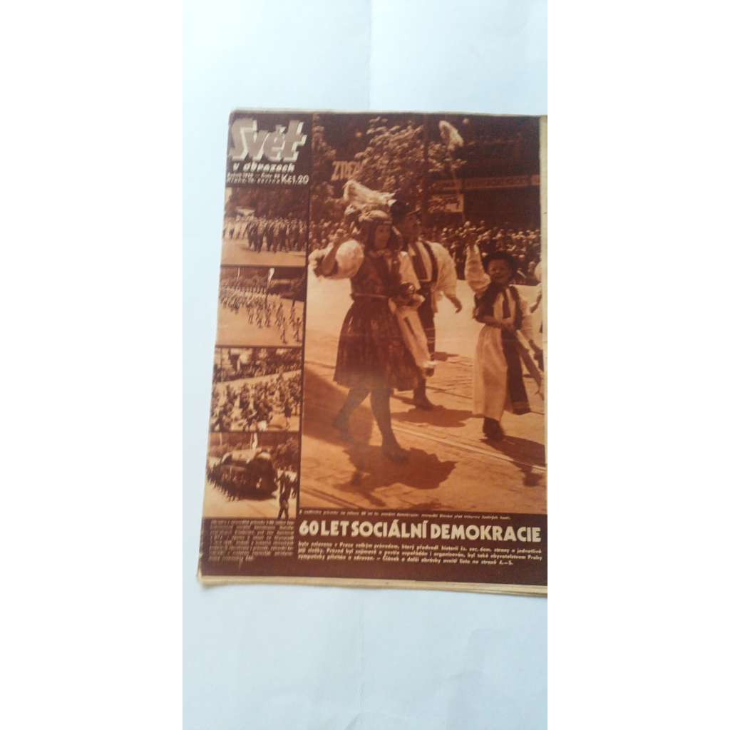 Svět v obrazech, číslo 22/1938 (Časopis, noviny)