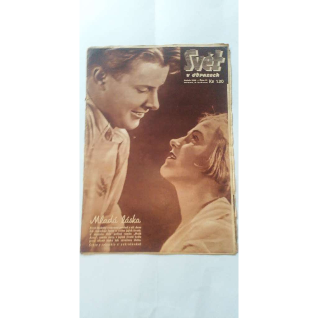 Svět v obrazech, číslo 17/1938 (Časopis, noviny)