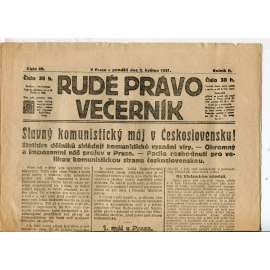 Rudé právo Večerník, ročník II., číslo 99/1921 (staré noviny) - [komunisté, komunismus]