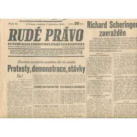 Rudé právo, číslo 79/1934 (1. republika, staré noviny) - [komunisté, komunismus]