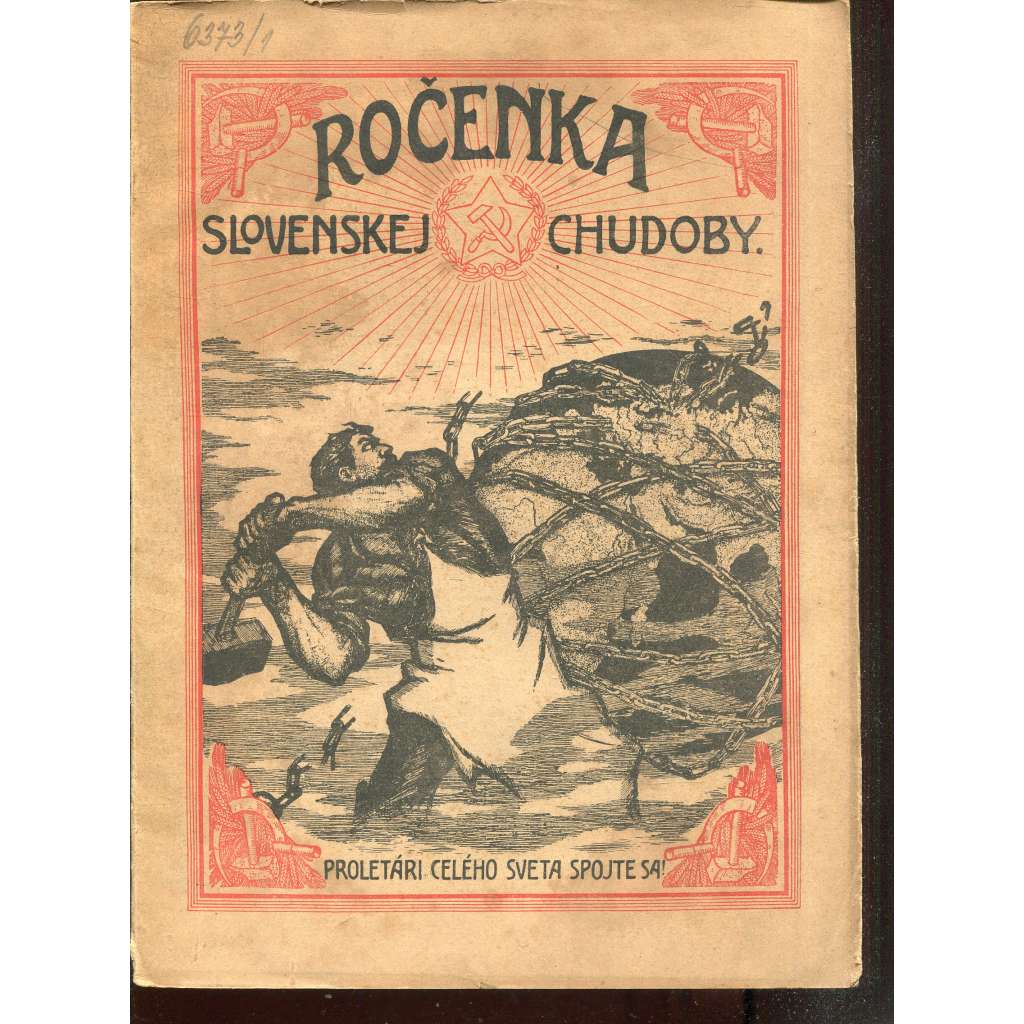 Ročenka (kalendár) slovenskej chudoby na rok 1924, ročník II. (text slovensky)
