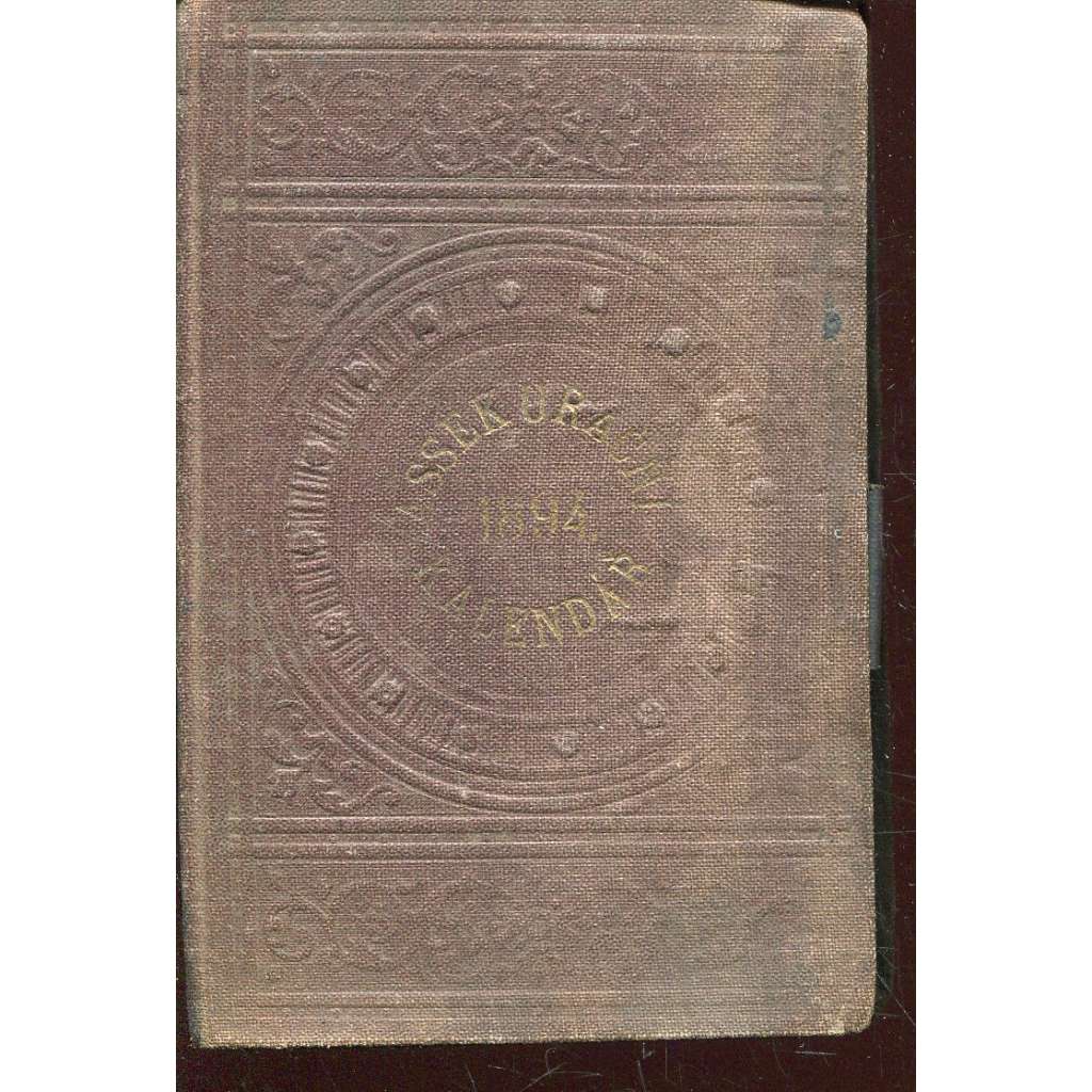 Assekurační kalendář na rok 1894
