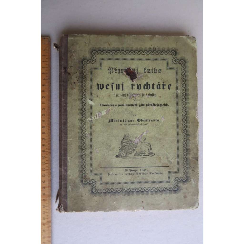 Příruční kniha pro vesní rychtáře (1847)