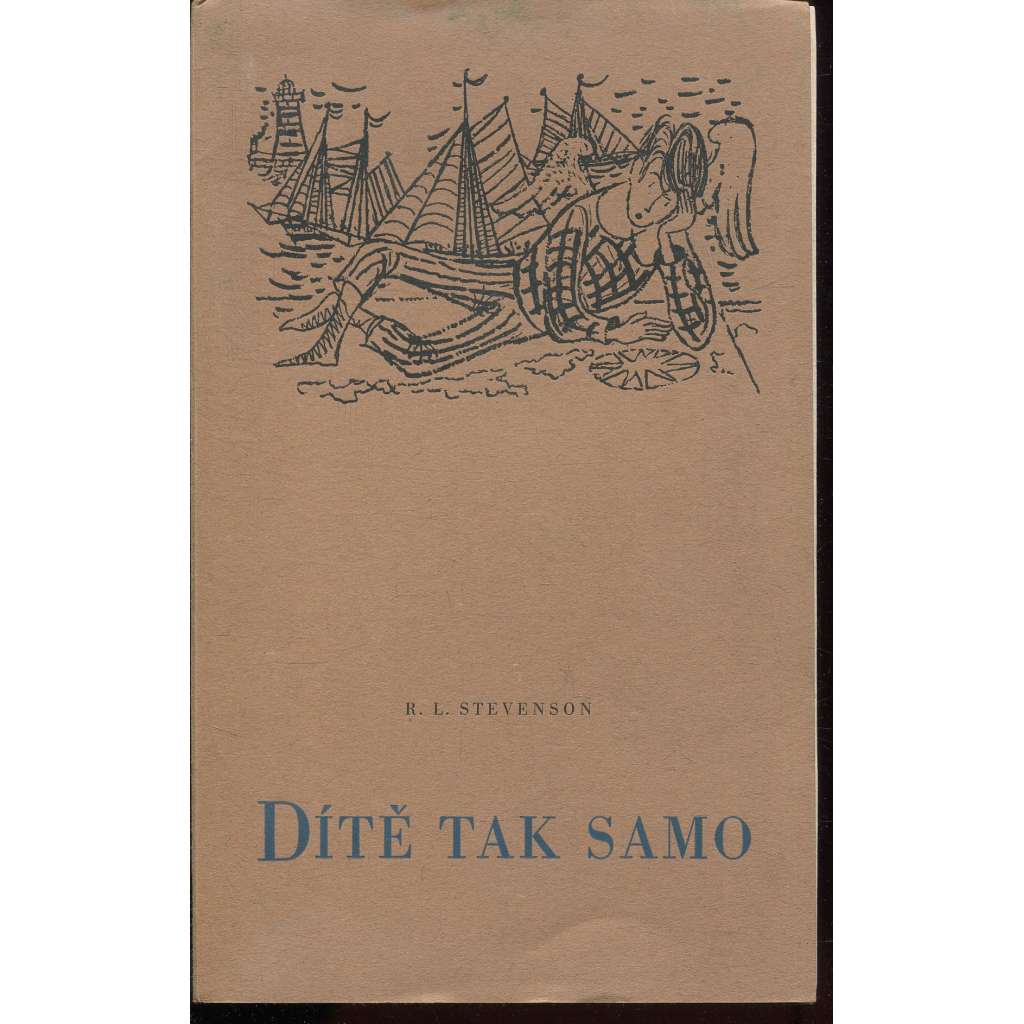 Dítě tak samo (2x grafika František Tichý, suchá jehla)
