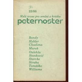 Paternoster 23/1988. Malá revue pro umění a kritiku (exil)