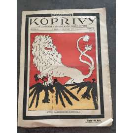 Kopřivy, ročník X, číslo 23/1918 (časopis, noviny) List satirický