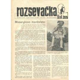 Rozsevačka, ročník XII., číslo 38/1937 (časopis, noviny)